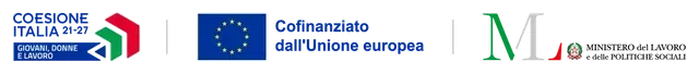 Un'immagine sfocata del logo dell'Unione Europea