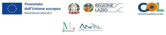 Un gruppo di loghi tra cui uno che dice col
