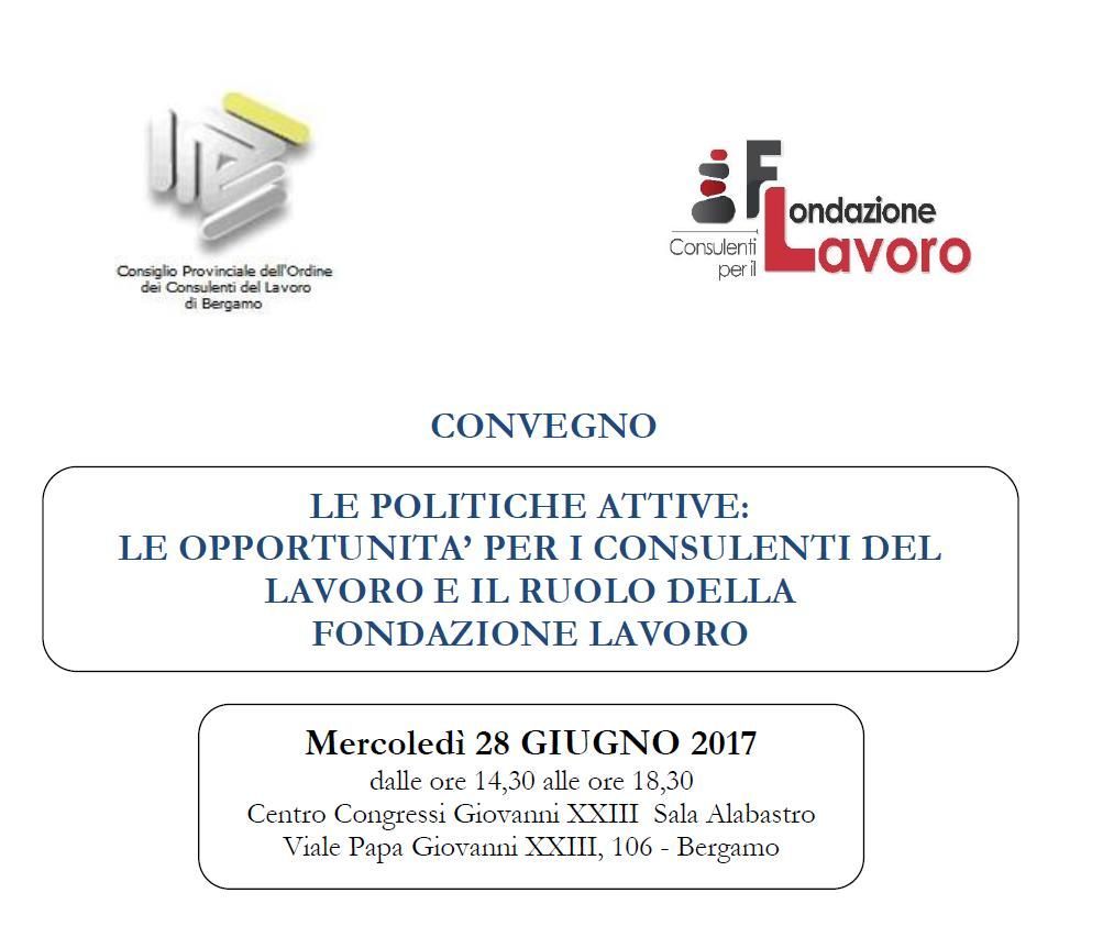 A poster for a conference on mercoledi 28 giugno 2017