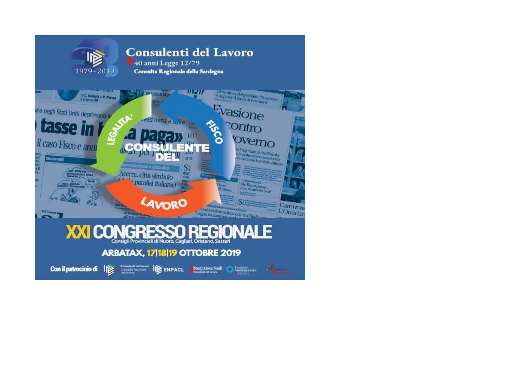 Un poster per il 21° congresso regionale
