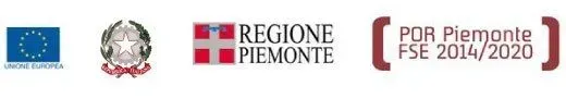 Un'immagine sfocata del logo della regione piemonte