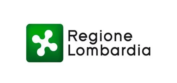 Un logo verde e bianco per la regione lombardia