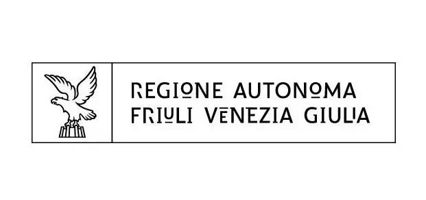 A black and white logo for regione autonoma friuli venezia giulia