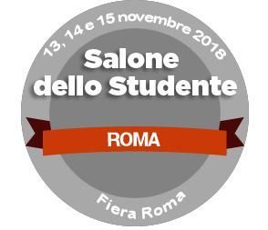 A sticker that says salone dello studente roma