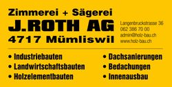 Zimmerei + Sägerei J. Roth AG