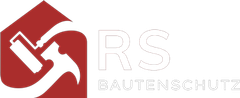 Ein rot-weißes Logo für RS Bautenschutz