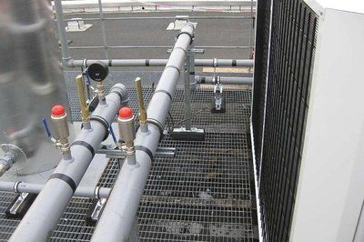 Installation de chauffage pour la poste