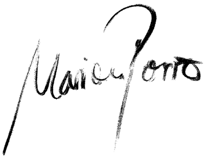 Logo Unterschrift - Marion Porro Innendekoration - Richterswil