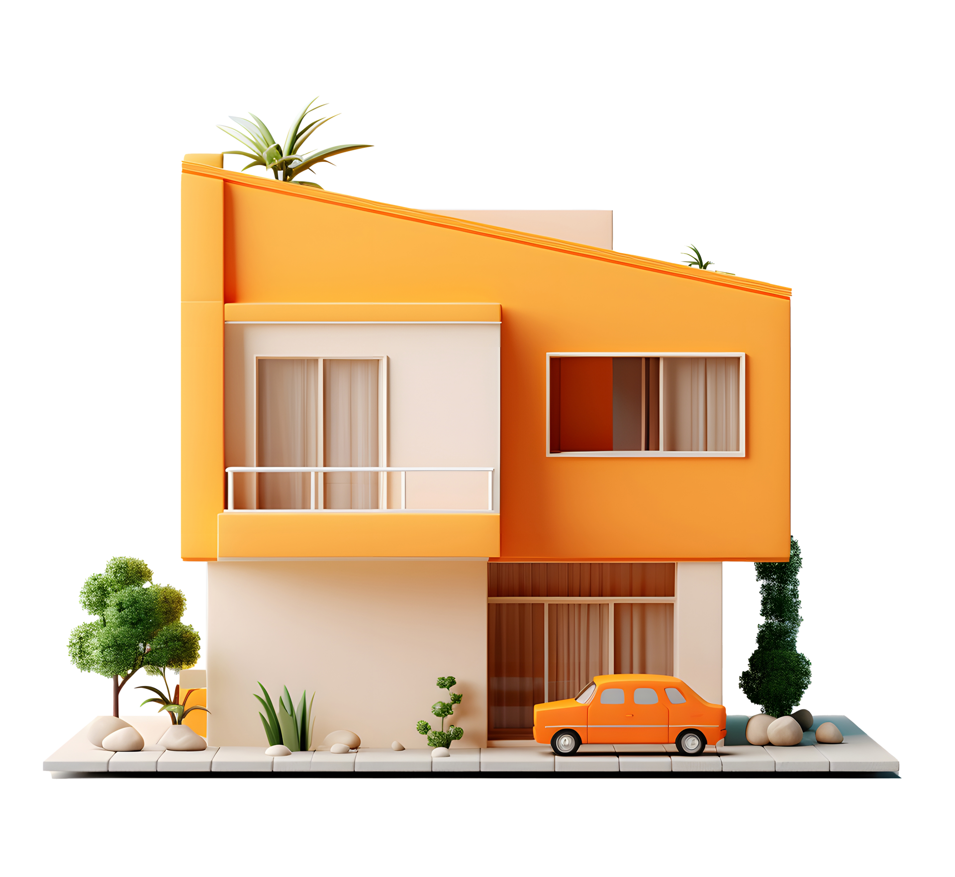 Une maison en 3D
