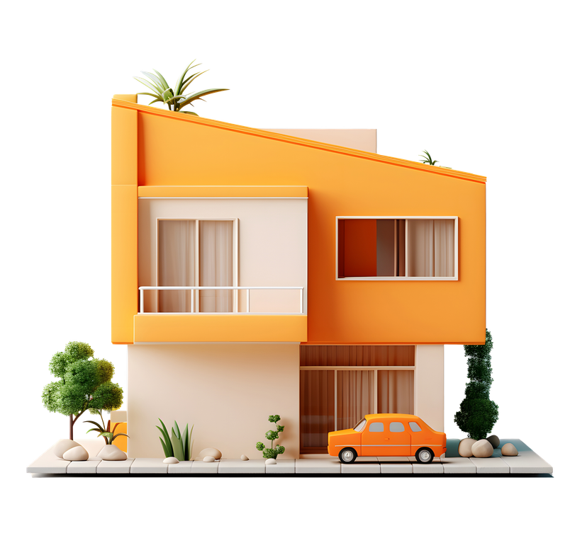 Une maison en 3D