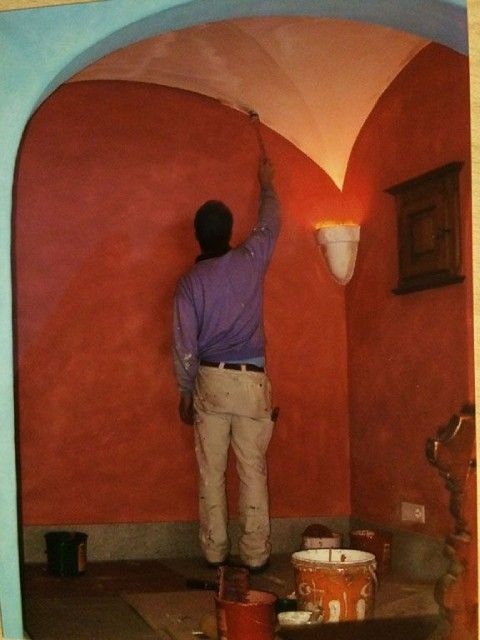 Gewölbe, das von Marcello Del Curto gestaltet wurde