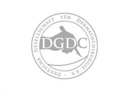 Ein schwarz-weißes Logo für ein Unternehmen namens dgdc.