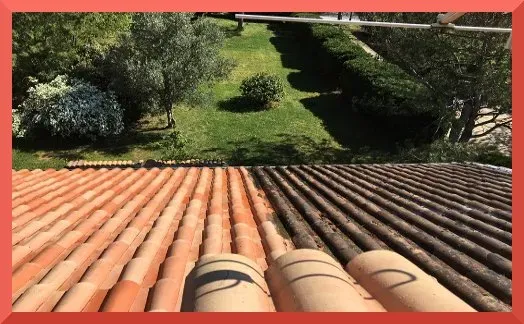 Toiture (avant-après)