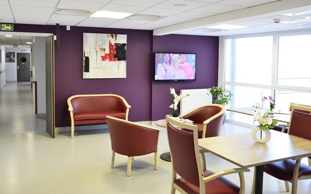 Résidence, espace accueil