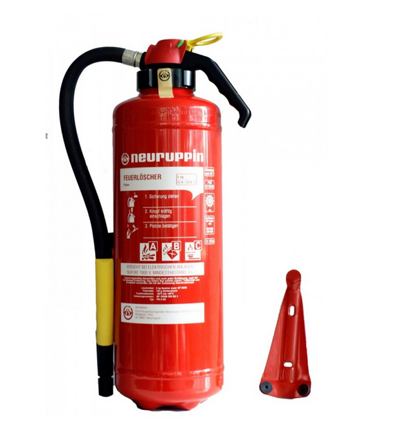 Feuerlöscher Gerät für Brandschutz Ausstattung im Betrieb und sichere Brandbekämpfung