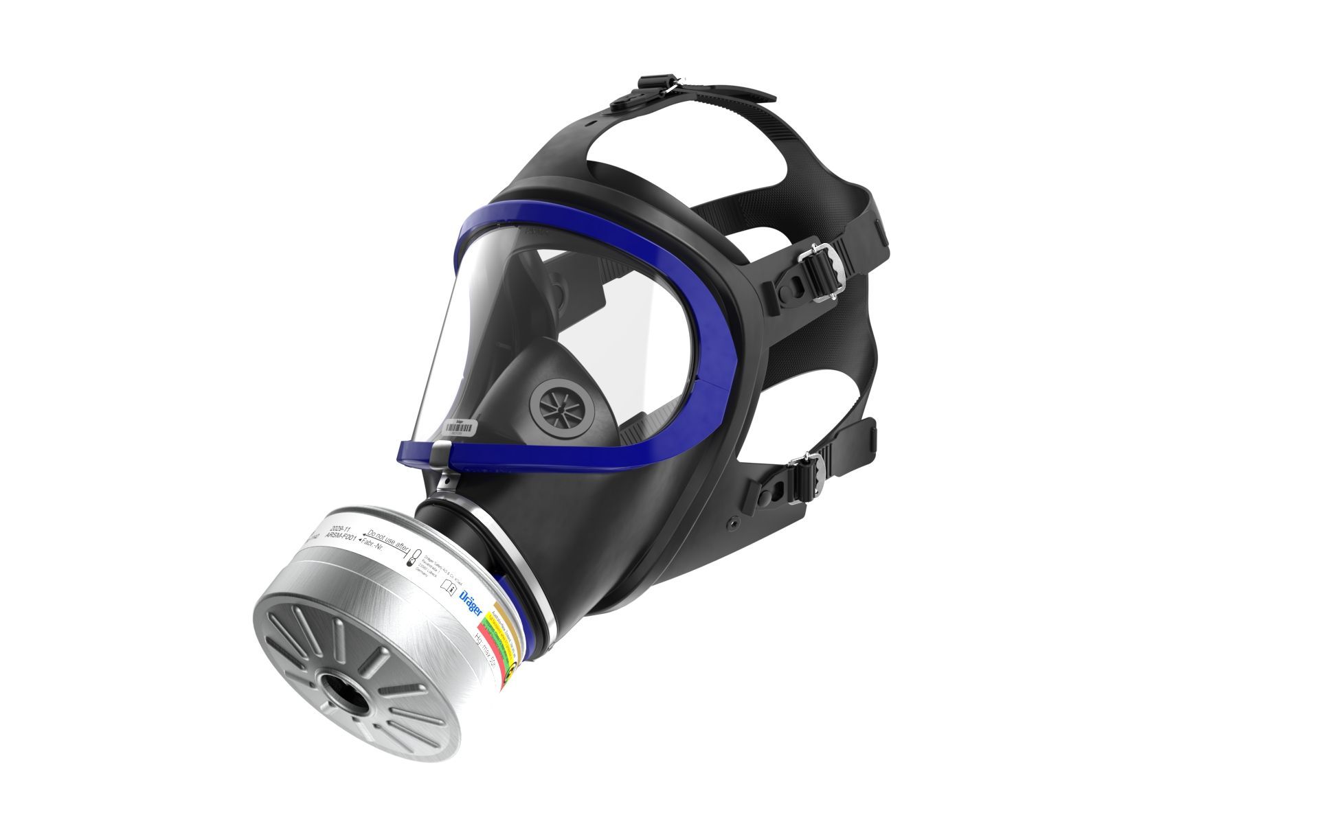 Dräger X-plore 6300 Vollmaske mit Filter für zuverlässigen Atemschutz bei gefährlichen Stoffen