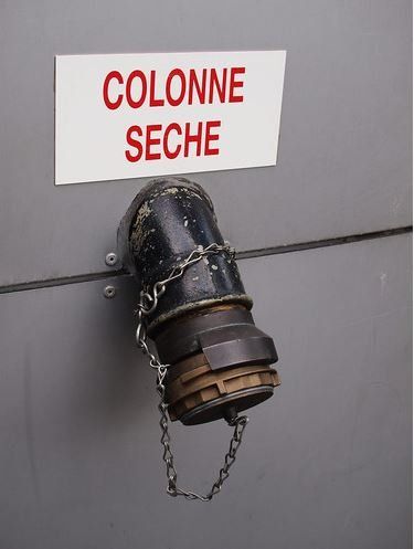 Colonne sèche