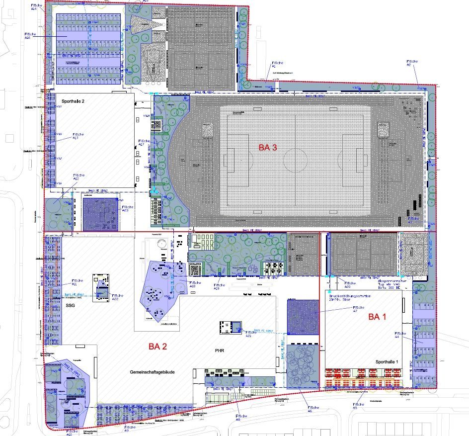 Bewässerungsanlagen, Zeichnung