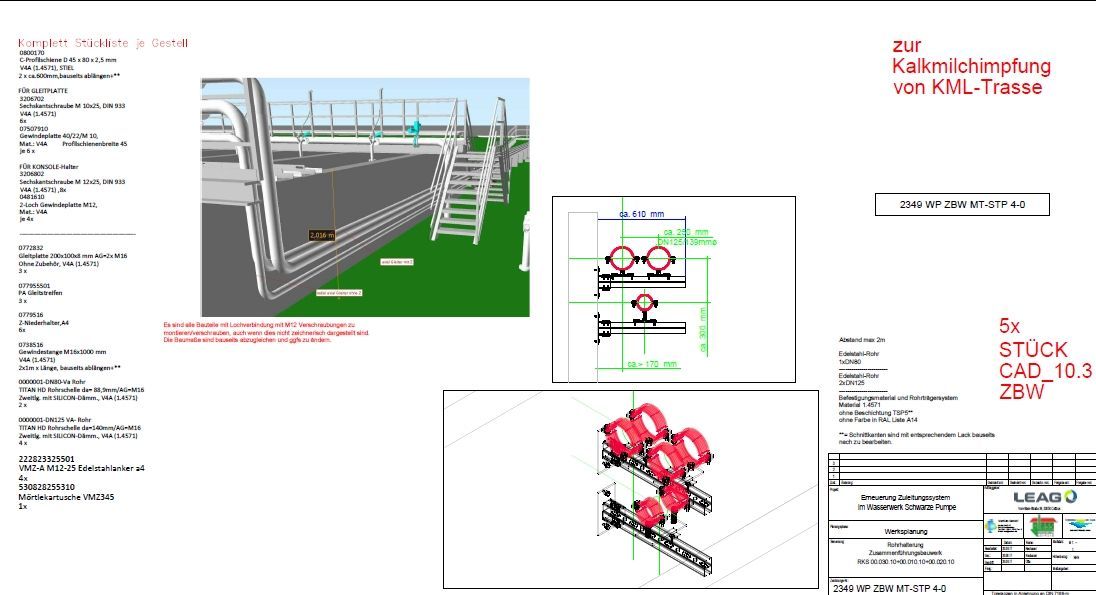 Detaillierte Werkplanung