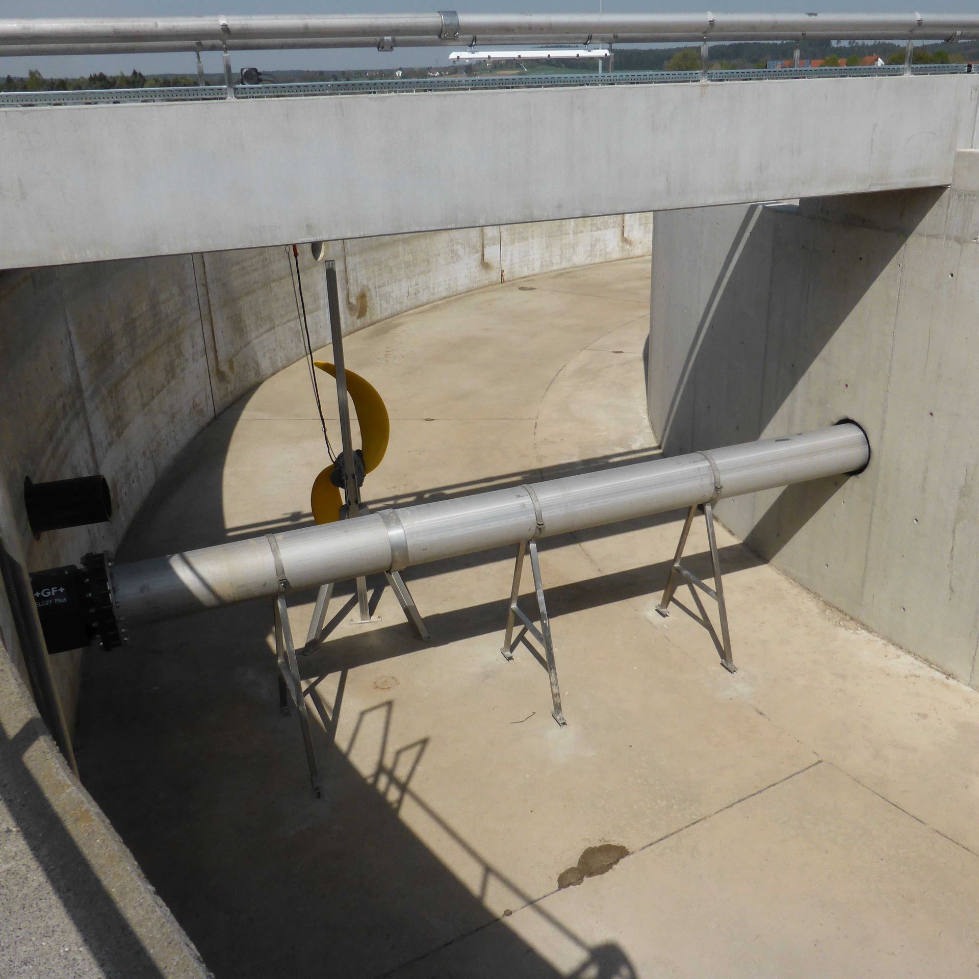 Schlammentwässerungsanlage ARA Michelau