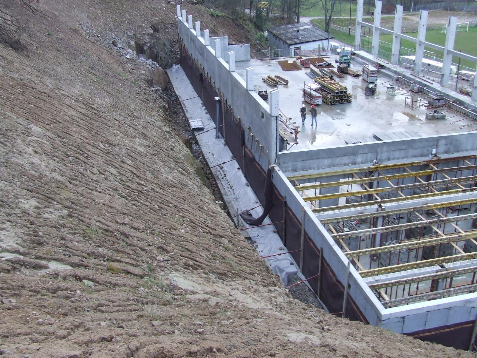 Construction d' une salle de sport, MUHLBACH sur MUNSTER