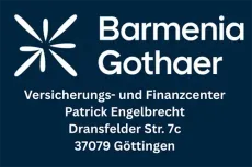 Logo for Barmenia Gothaer insurance and finance center in Göttingen, Germany.