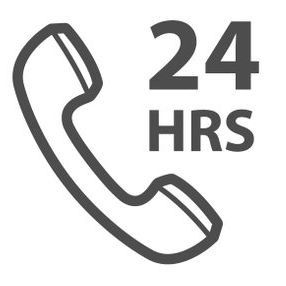 Un icono de un teléfono con las palabras