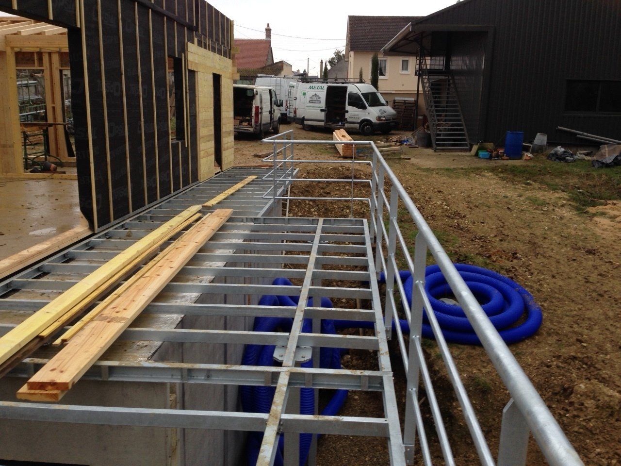 Barrières en extérieur