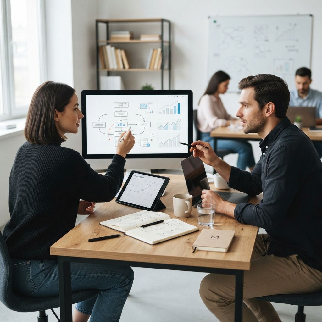 Orientación y consultoría dirigida a creadores de contenido para optimizar su desarrollo profesional, estrategia de marca personal y posicionamiento en el mercado de influencers y creadores digitales.