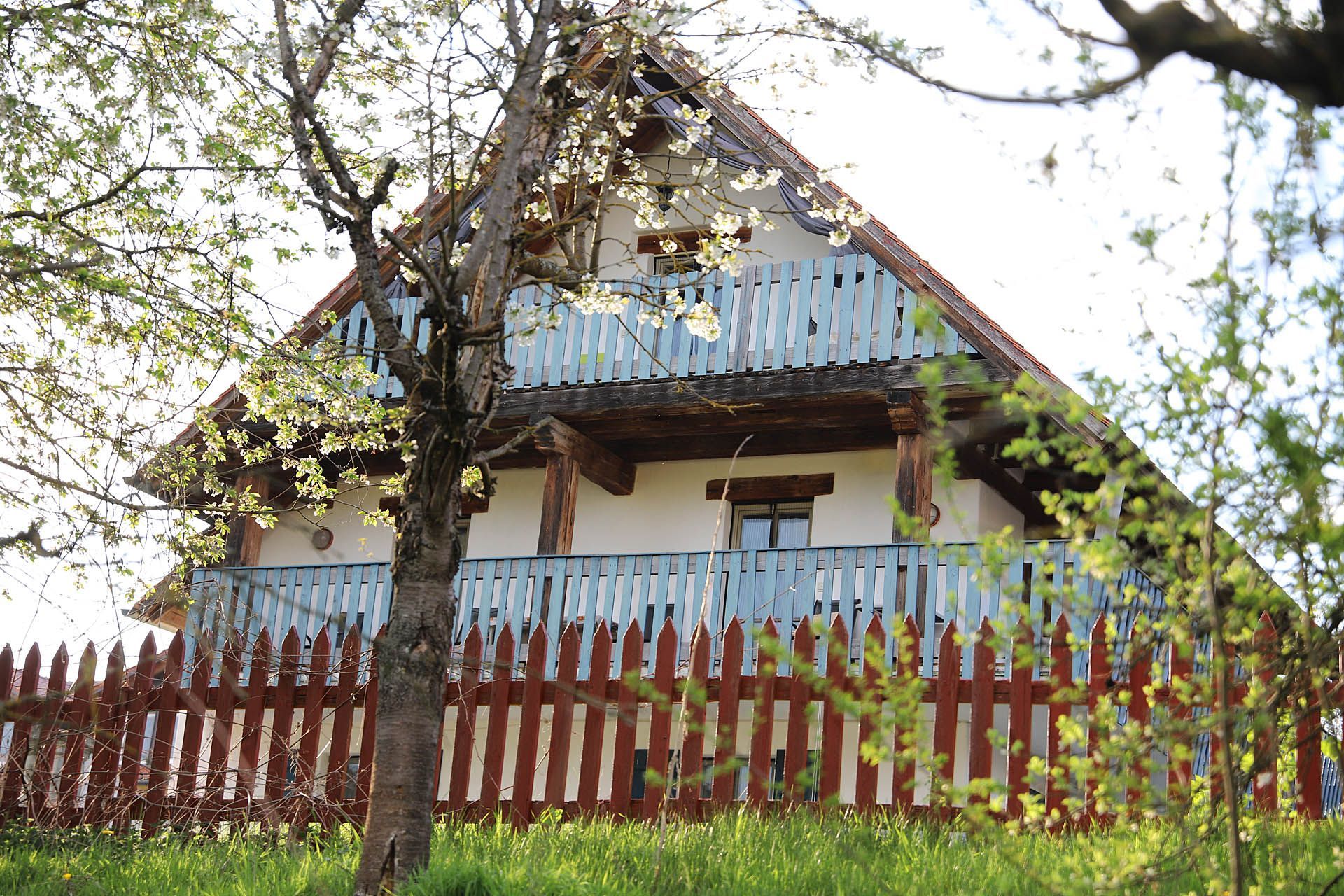 Außenansicht Fachwerkhaus Gästehaus Roensch