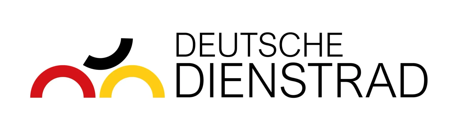 Ein Logo für das Deutsche Dienstrad mit einem Häkchen darauf
