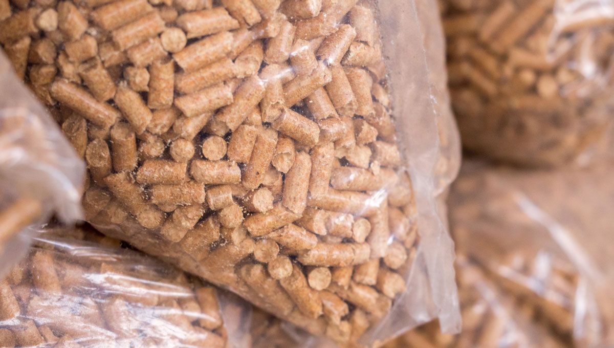 Sac de granulés de bois