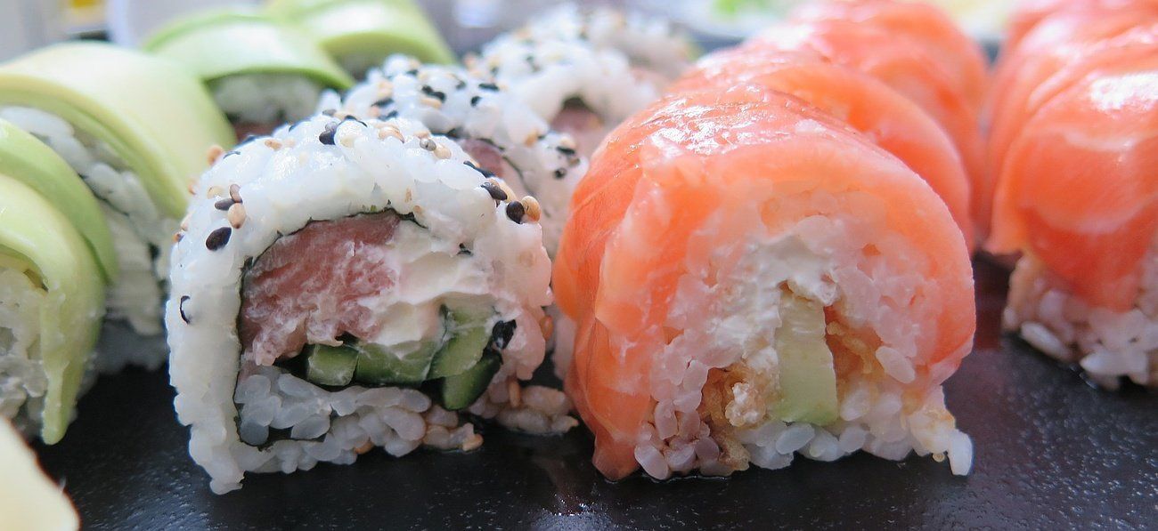 Spécialités du restaurant japonais