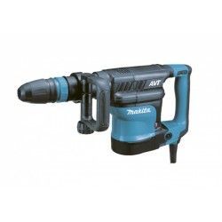 Un martello demolitore Makita è raffigurato su uno sfondo bianco.