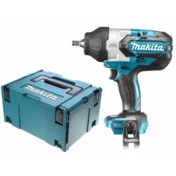 È una chiave a impulsi a batteria Makita con custodia.