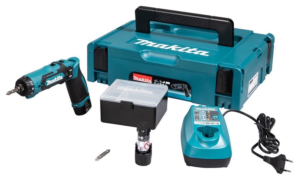 TRAPANO AVVITATORE A PISTOLA DF012DSJ MAKITA A BATTERIA  7,2V LI-ION