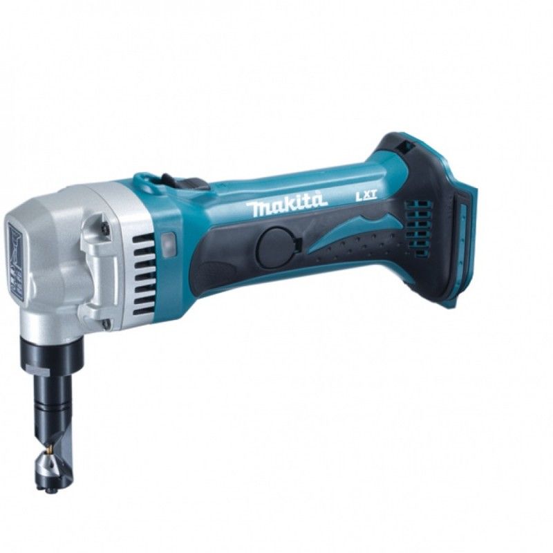 Un utensile a batteria Makita è mostrato su uno sfondo bianco