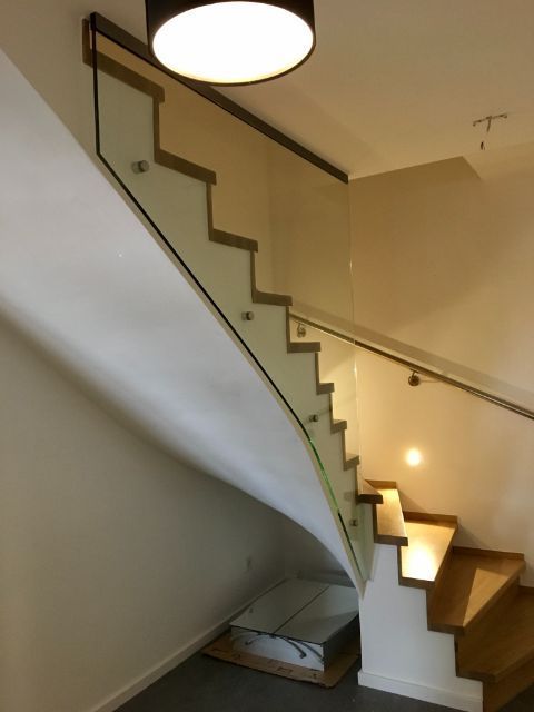 Glaserei Dieter Müller Treppengeländer aus Glas