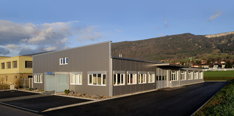 Gebäude von der DECNA AG