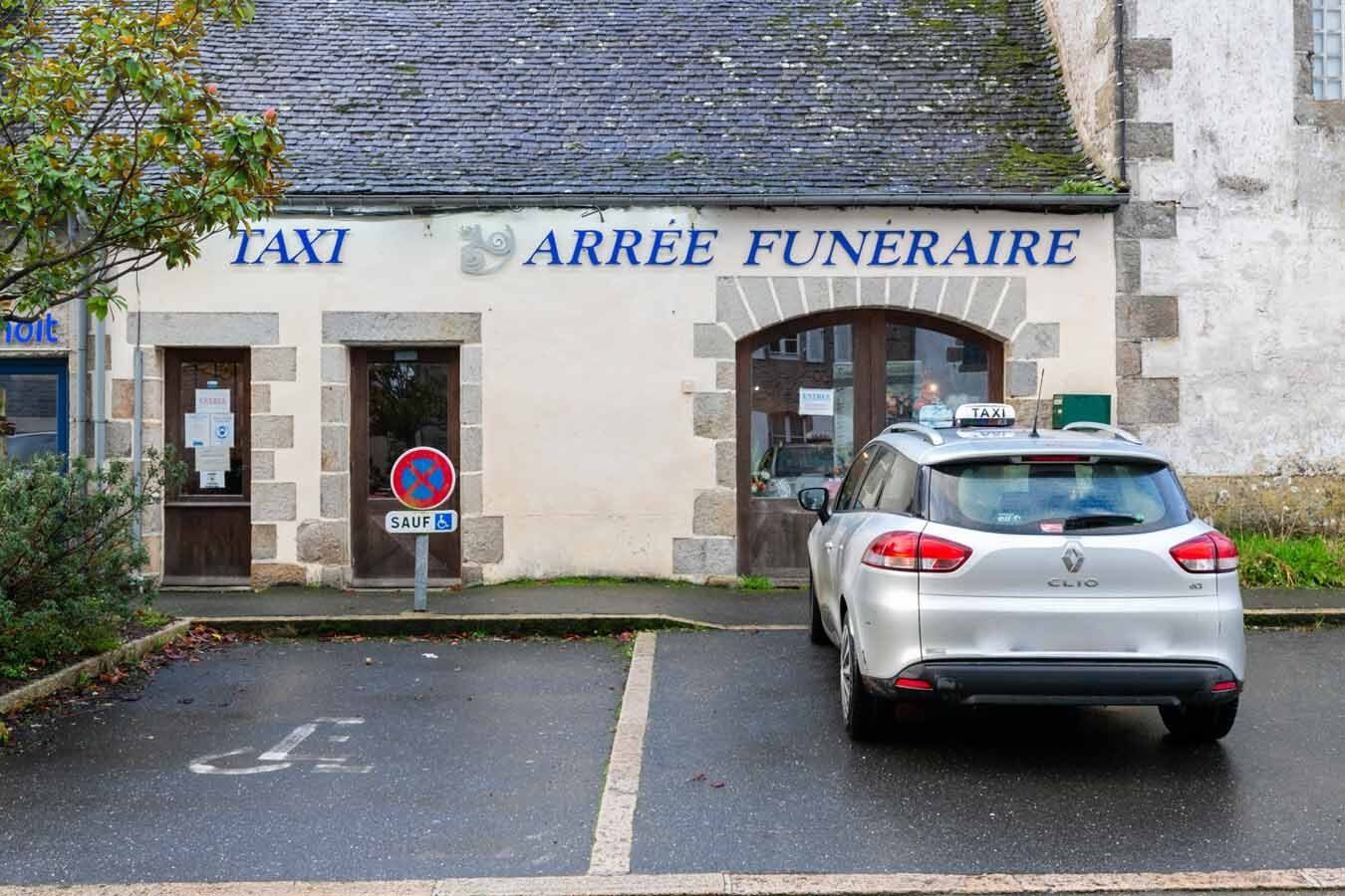 Devanture Arrée Taxi