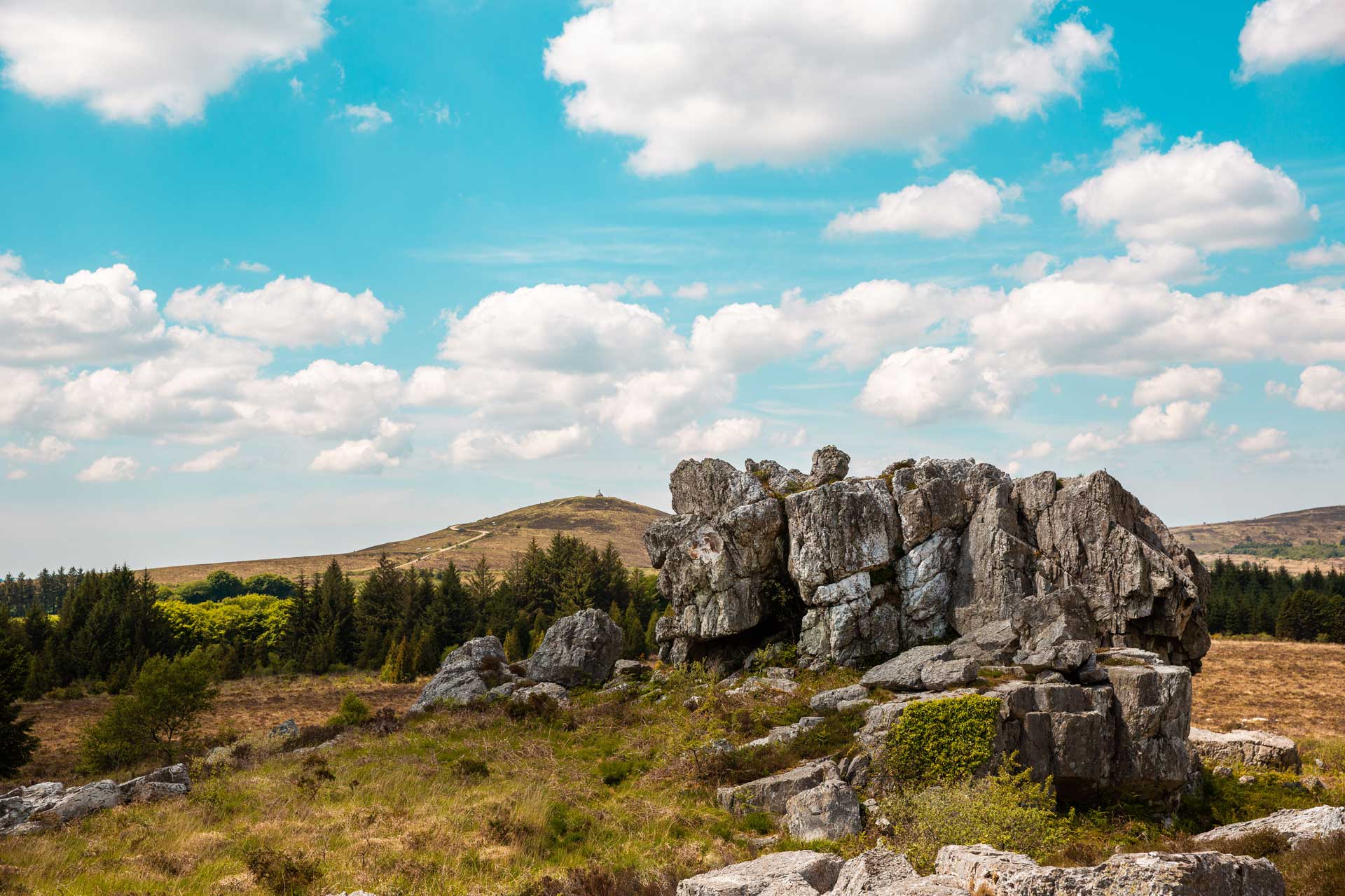 Paysage Monts d'Arrée en Bretagne