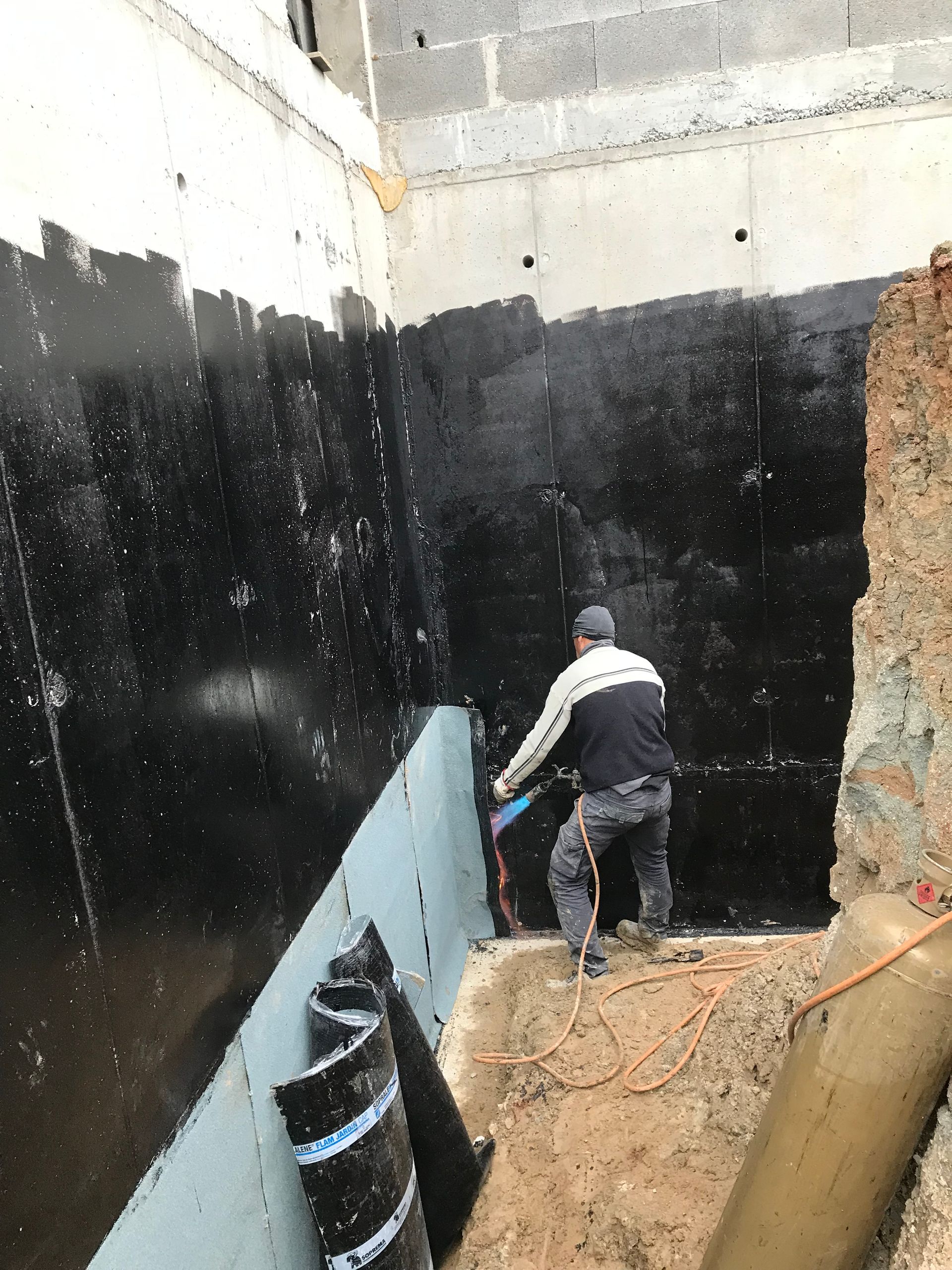 Etanchéité fondation