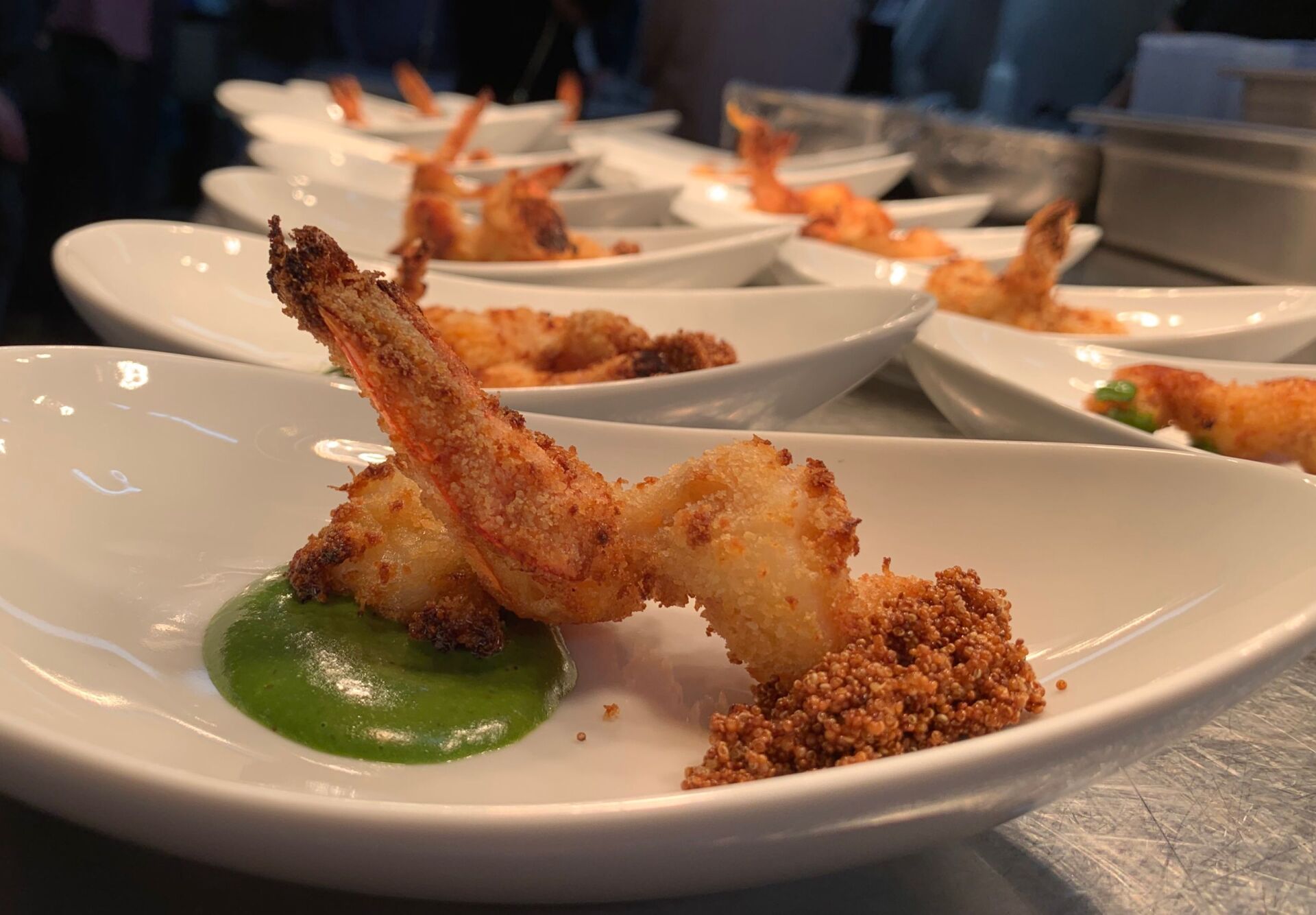 Schrimp im Teigmantel