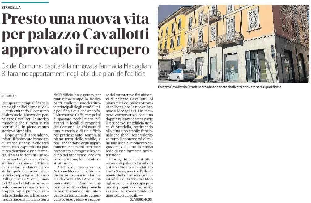 articolo di giornale