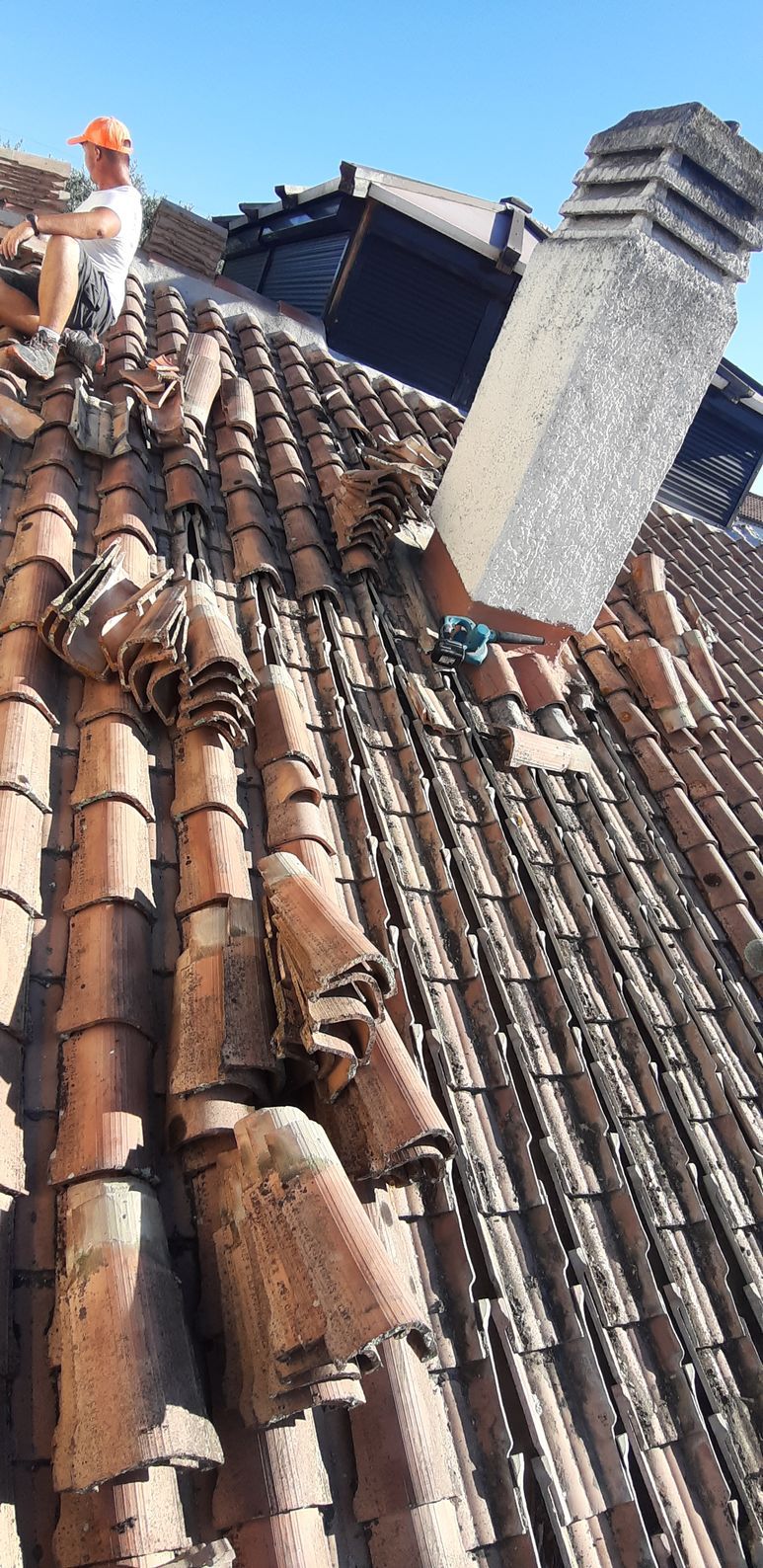 Changement de tuiles