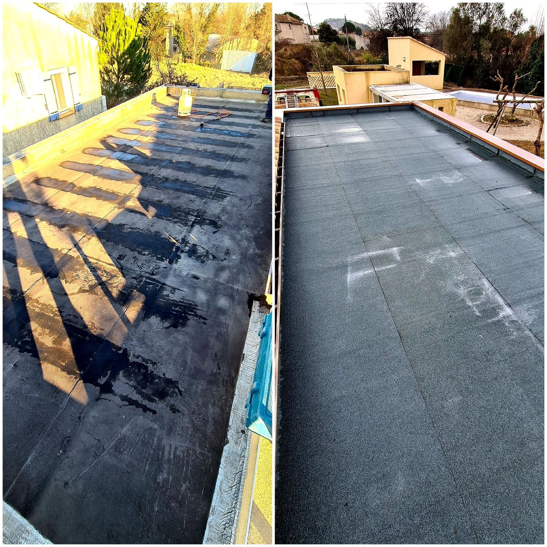 Isolation toit-terrasse