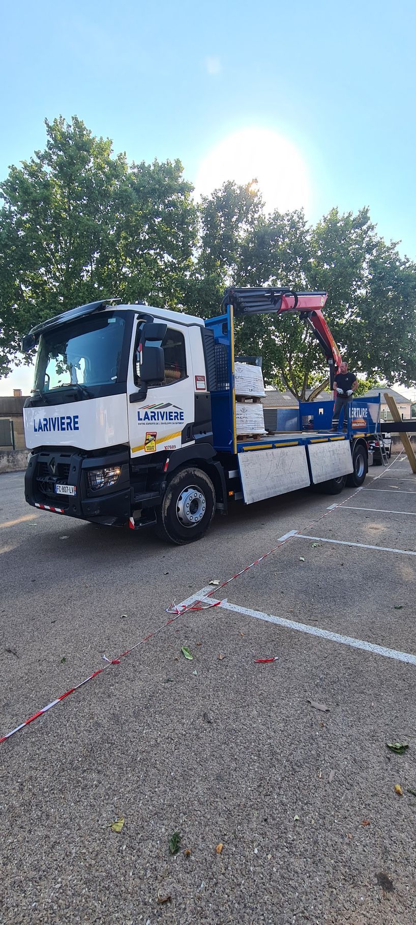 Camion de la société