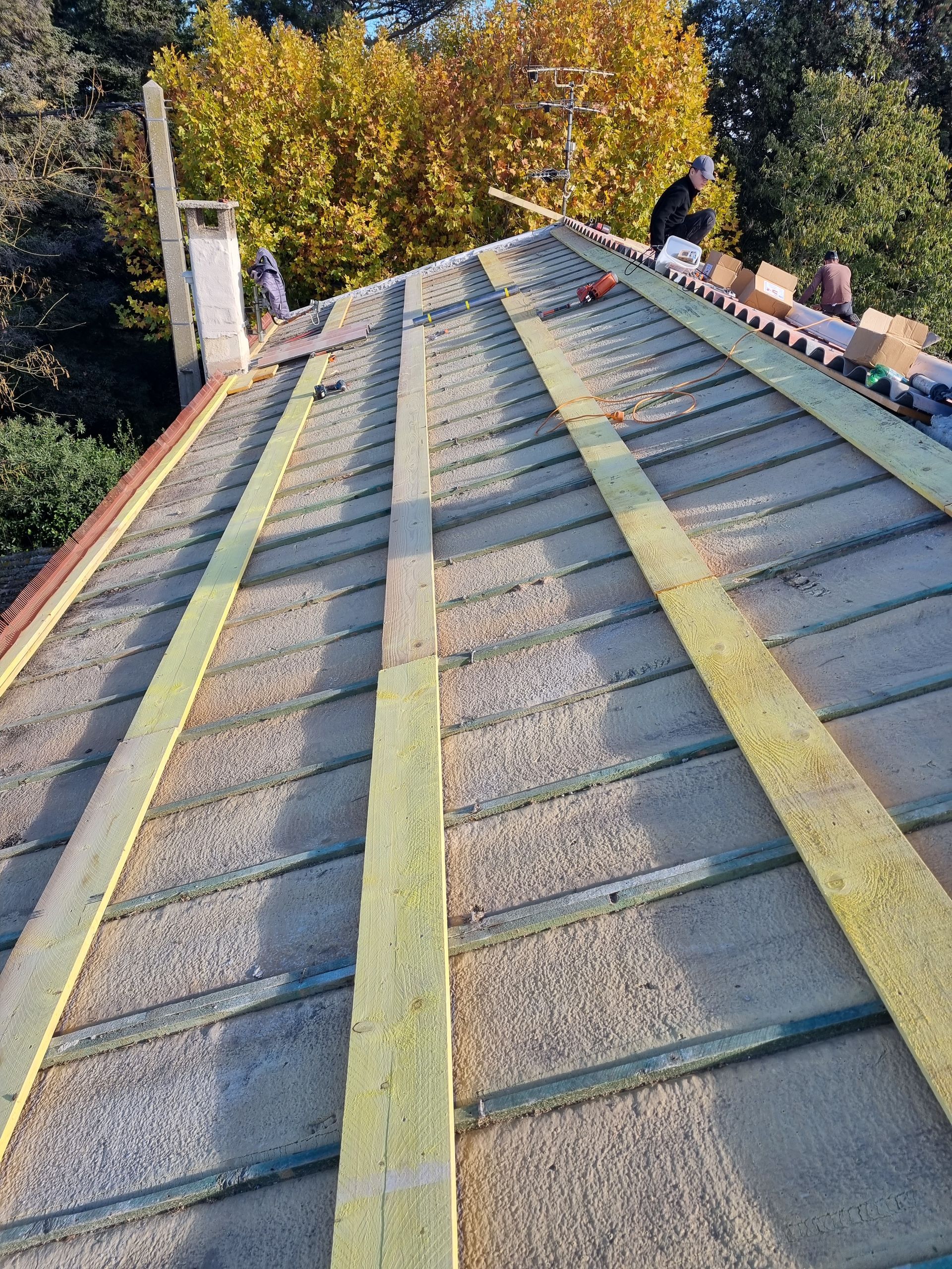 Structure de toiture