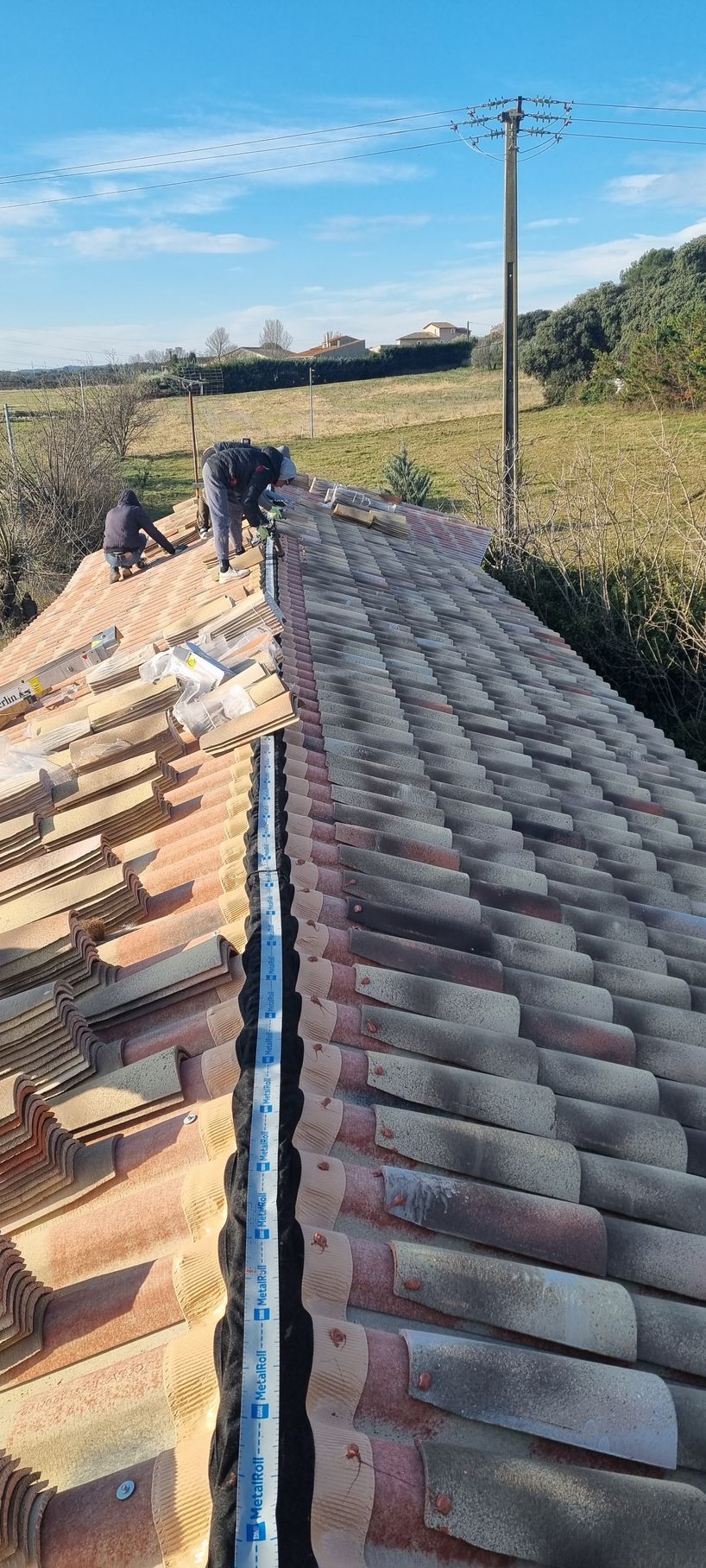 Construction de couverture