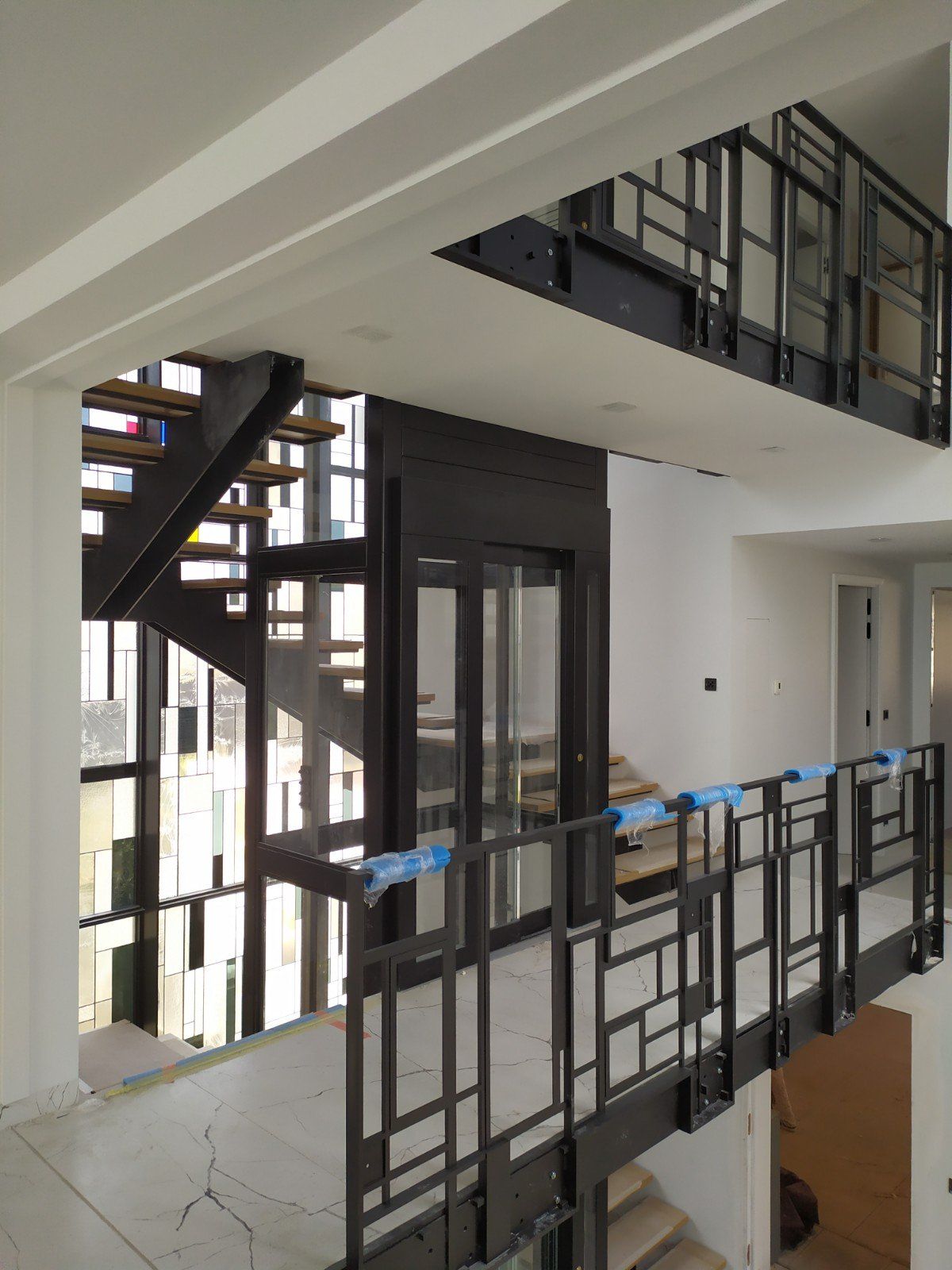 Ascenseur dans un immeuble public